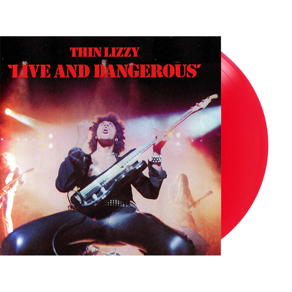Thin Lizzy - Live And Dangerous (180 Gram Vinyl, Clear Vinyl, Red, Audiophile, Limited Edition) (2 Lp's) [Vinyl] (ONLINE ORDER ONLY)