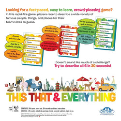 This That & Everything - The Party Game of People, Things & Places - Outset (ONLINE ORDER ONLY)