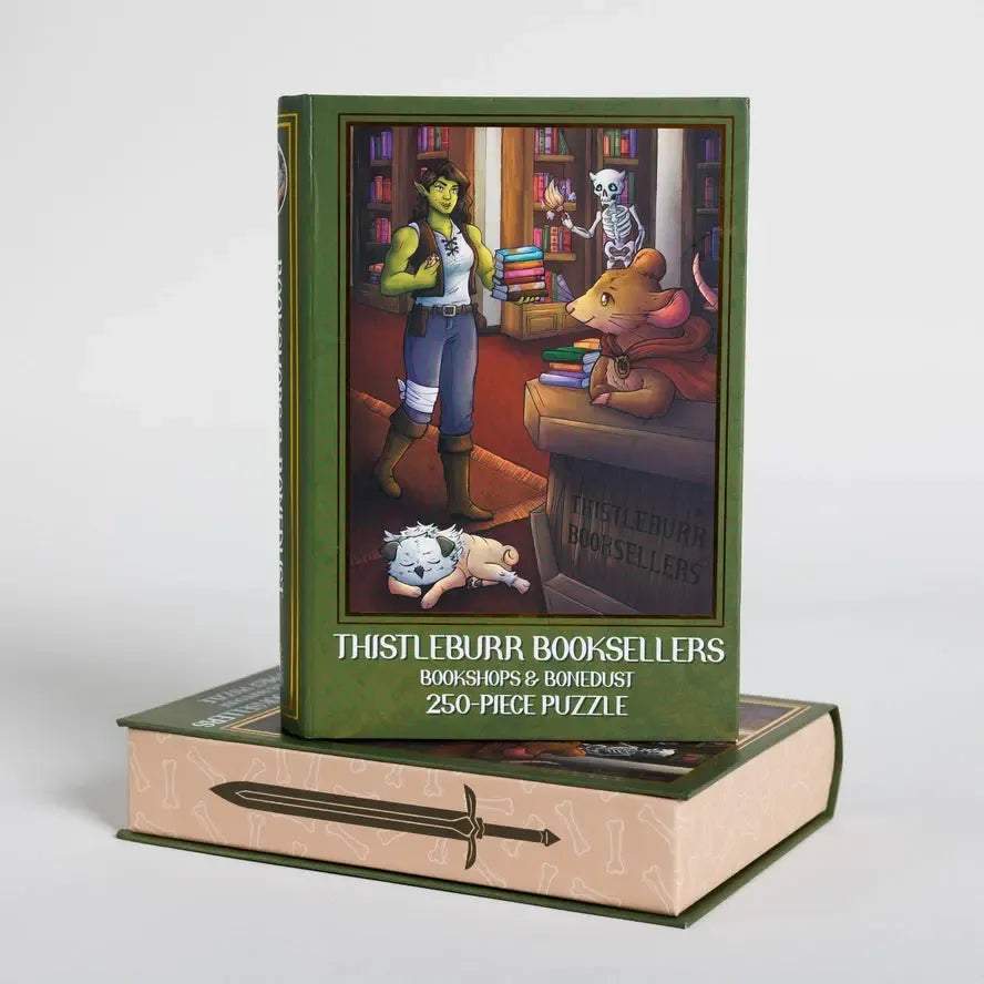 Thistleburr Booksellers "Bookshops & Bonedust" 250 Piece Jigsaw Puzzle KOT