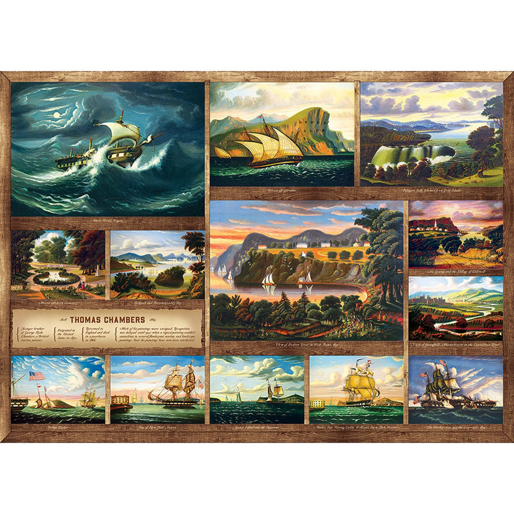 Thomas Chambers 1000 Piece Jigsaw Puzzle Cobble Hill (ONLINE ORDER ONLY)