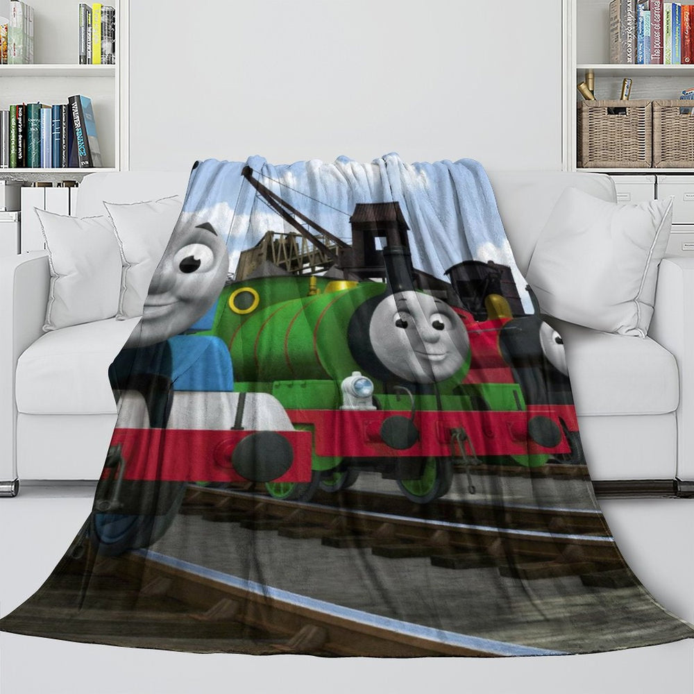 Thomas & Friends Blanket Flannel Fleece Throw Room Decoration (Online Order Only)