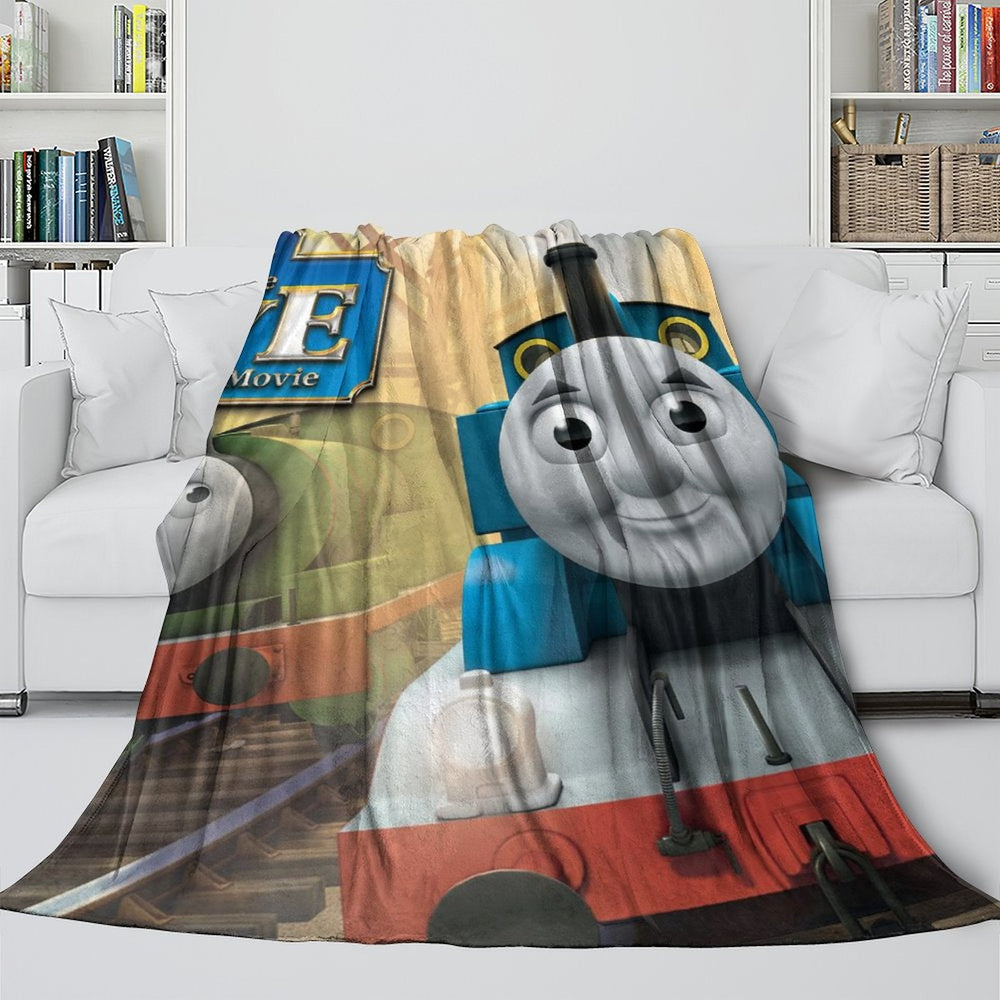 Thomas & Friends Blanket Flannel Fleece Throw Room Decoration (Online Order Only)