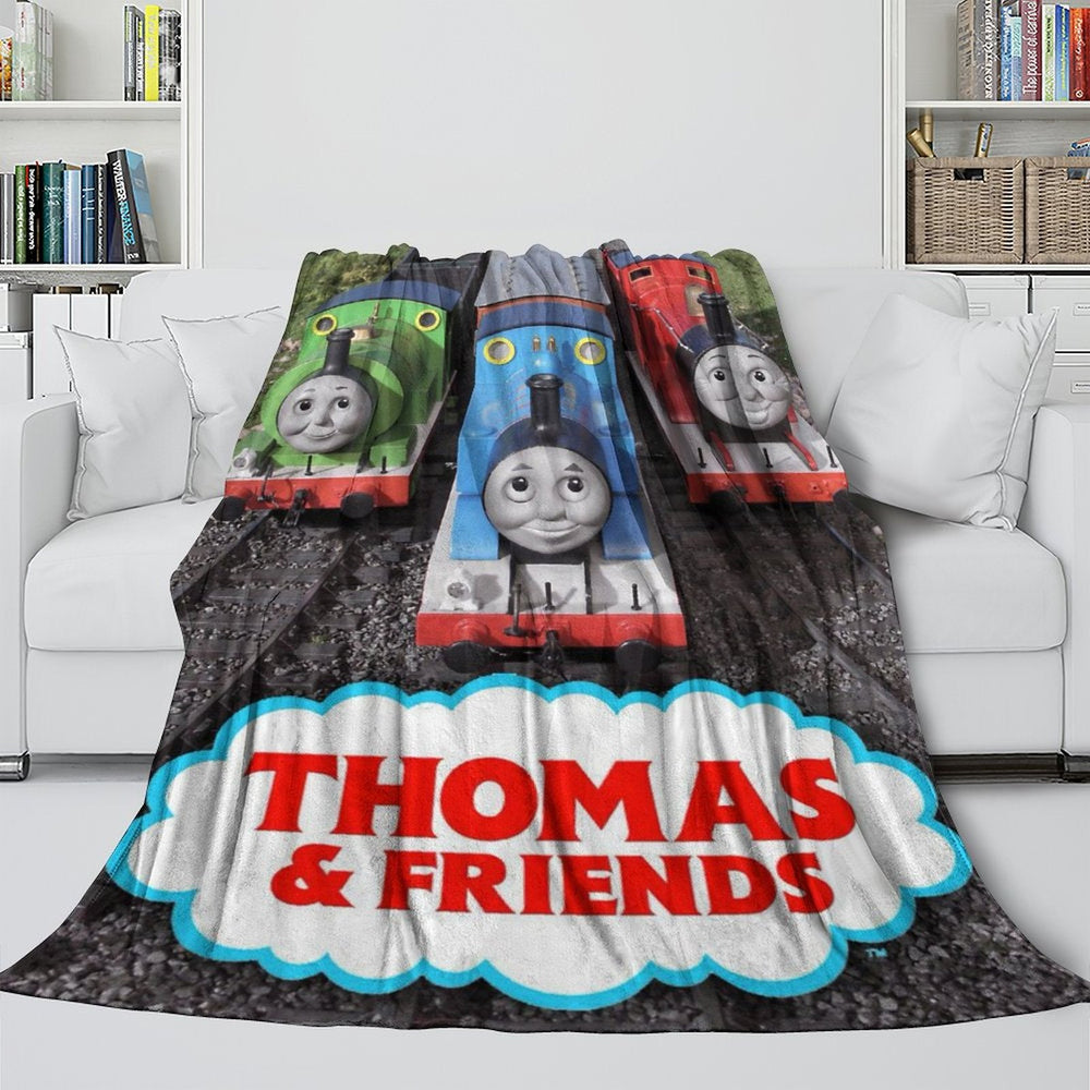 Thomas & Friends Blanket Flannel Fleece Throw Room Decoration (Online Order Only)