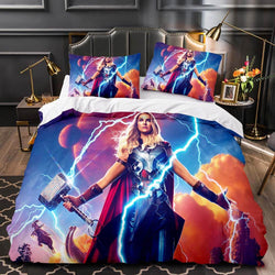 Thor 4 Love and Thunder Bedding Set Duvet Cover (Online Order Only)