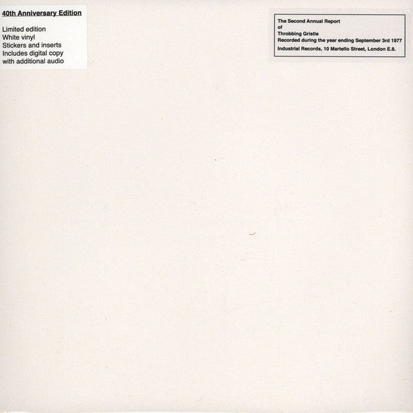 The Second Annual Report [Vinyl]