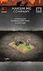 Flames of War: Soviet Maksim MG Company (Mid War) (ONLINE ORDER ONLY)