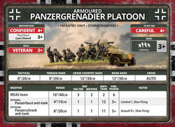 Flames of War: Fortress Europe - German Unit Cards (ONLINE ORDER ONLY)