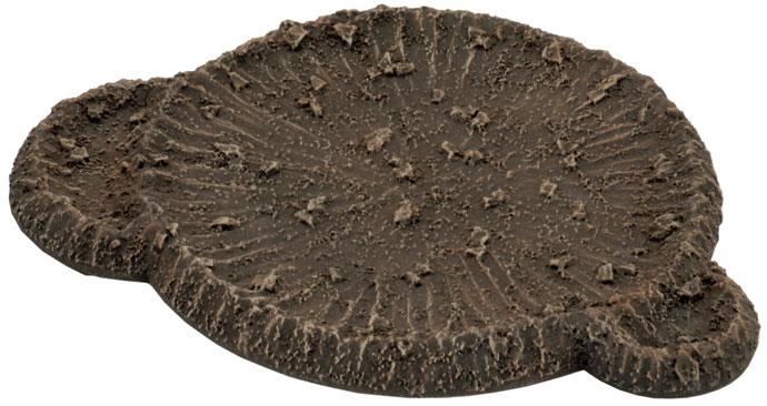 Flames of War: Large Craters and Ruined House (ONLINE ORDER ONLY)