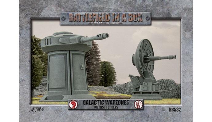 Battlefield in a Box: Galactic Warzones - Defense Turrets (ONLINE ORDER ONLY)