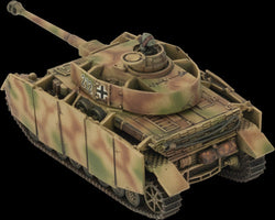 Flames of War: German Panzer IV (Late) Tank Platoon (Mid War) (ONLINE ORDER ONLY)