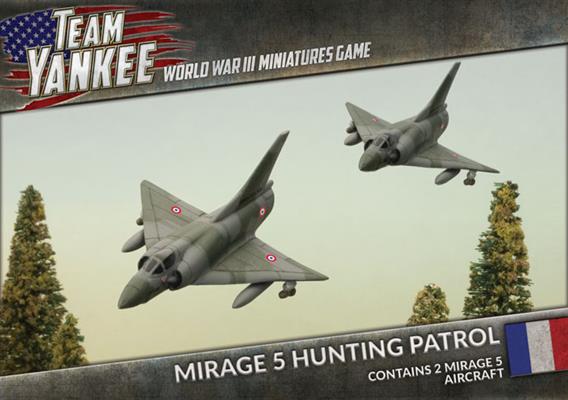 Team Yankee: Mirage 5 Hunting Patrol (ONLINE ORDER ONLY)