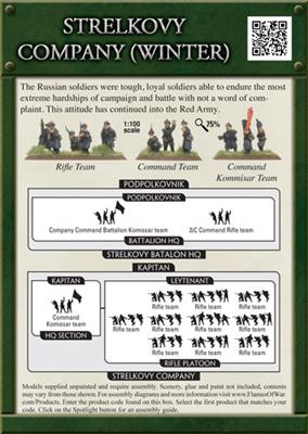 Flames of War: Soviet Strelkovy Company (Winter) (Early/Mid War) (ONLINE ORDER ONLY)