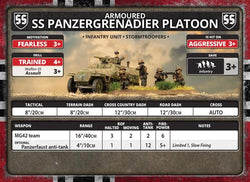 Flames of War: D-Day - Waffen-SS Unit Card Pack (ONLINE ORDER ONLY)