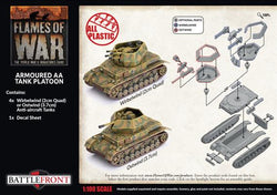 Flames of War: German Armoured AA Tank Platoon (Late War) (ONLINE ORDER ONLY)