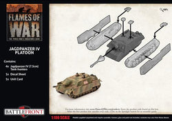 Flames of War: German Jagdpanzer IV Tank-Hunter Platoon (Late War) (ONLINE ORDER ONLY)