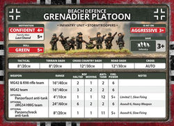 Flames of War: German Grenadier Company (Late War) (ONLINE ORDER ONLY)