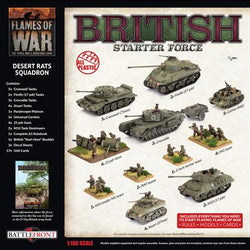 Flames of War: British Starter Force - Desert Rats Squadron (ONLINE ORDER ONLY)