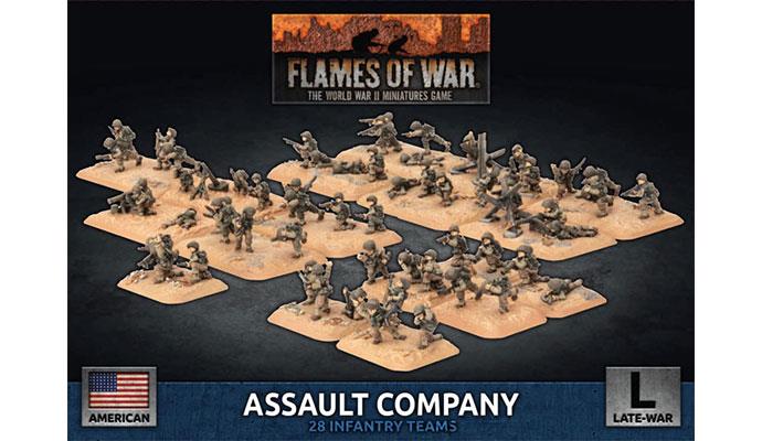 Flames of War: American Assault Company (Late War) (ONLINE ORDER ONLY)