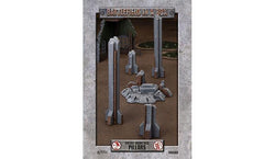 Battlefield in a Box: Gothic Industrial - Pillars (ONLINE ORDER ONLY)