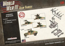 Team Yankee: HMMWV Platoon (ONLINE ORDER ONLY)