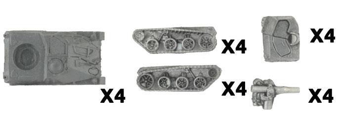 Team Yankee: West German Wiesel TOW Panzerabwehr Zug (ONLINE ORDER ONLY)