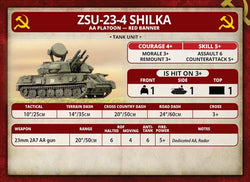 Team Yankee: ZSU 23-4 Shilka (ONLINE ORDER ONLY)