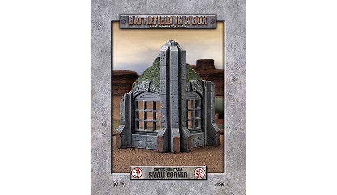 Battlefield in a Box: Gothic Industrial - Small Corner (ONLINE ORDER ONLY)