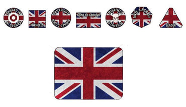 Team Yankee: British Token Set (ONLINE ORDER ONLY)
