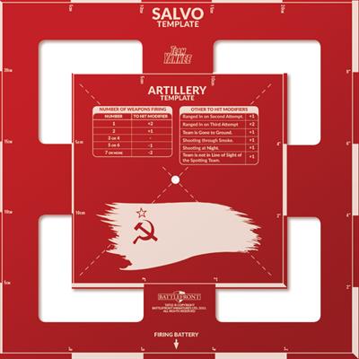 Team Yankee: Template - Soviet Edition (ONLINE ORDER ONLY)