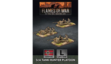 Flames of War: German 5cm Tank Hunter Platoon (Late War) (ONLINE ORDER ONLY)