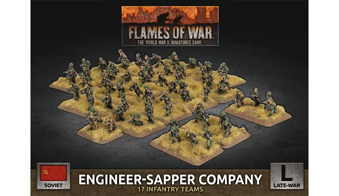 Flames of War: Soviet Engineer-Sapper Company (Late War) (ONLINE ORDER ONLY)