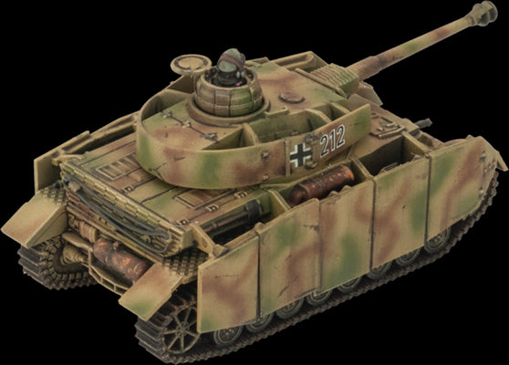 Flames of War: German Panzer IV (Late) Tank Platoon (Mid War) (ONLINE ORDER ONLY)