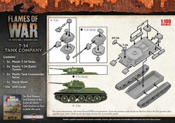 Flames of War: Soviet T-34 Tank Company (Mid War) (ONLINE ORDER ONLY)