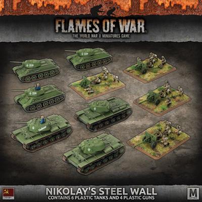 Flames of War: Soviet 'Nikolay's Steel Wall' Army Deal (Mid War) (ONLINE ORDER ONLY)