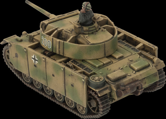 Flames of War: German Panzer III (Late) Tank Platoon (Mid War) (ONLINE ORDER ONLY)