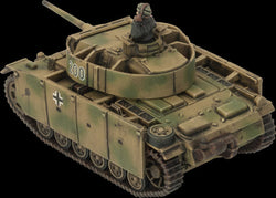 Flames of War: German Panzer III (Late) Tank Platoon (Mid War) (ONLINE ORDER ONLY)