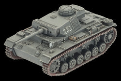 Flames of War: German Panzer III Tank Platoon (Mid War) (ONLINE ORDER ONLY)