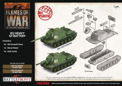 Flames of War: Soviet ISU Heavy SP Battery (Late War) (ONLINE ORDER ONLY)