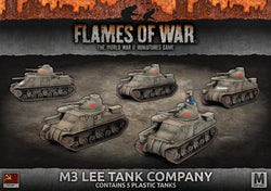 Flames of War: Soviet M3 Lee Tank Company (Mid War) (ONLINE ORDER ONLY)