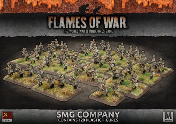 Flames of War: Soviet SMG Company (Mid War) (ONLINE ORDER ONLY)