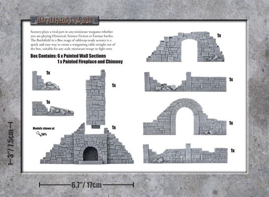 Battlefield in a Box: Wartorn Village - Ruins (ONLINE ORDER ONLY)
