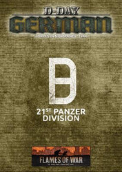 Flames of War: D-Day - German 21st Panzer Division (ONLINE ORDER ONLY)