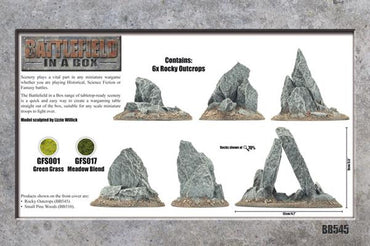 Battlefield in a Box: Rocky Outcrops (ONLINE ORDER ONLY)