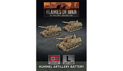 Flames of War: German Hummel Artillery Battery (Late War) (ONLINE ORDER ONLY)