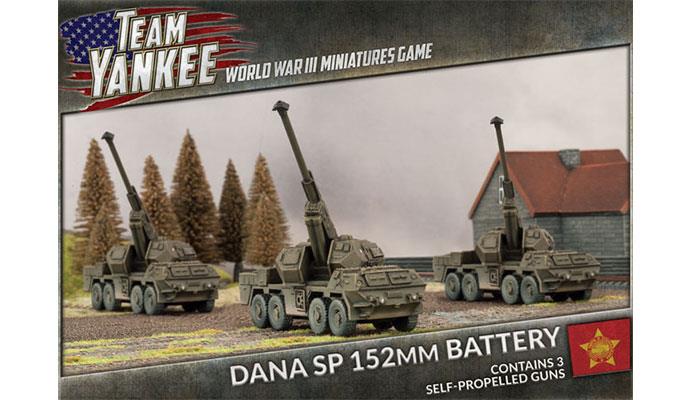 Team Yankee: DANA SP 152mm Artillery Battery (ONLINE ORDER ONLY)