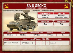 Team Yankee: SA-8 Gecko SAM Battery (ONLINE ORDER ONLY)
