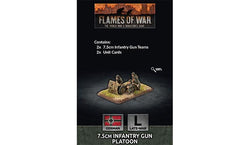 Flames of War: German 7.5cm Infantry Gun Platoon (Late War) (ONLINE ORDER ONLY)