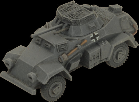 Flames of War: German SD KFZ 221 and 222 Light Scout Troop (Mid War) (ONLINE ORDER ONLY)