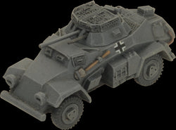 Flames of War: German SD KFZ 221 and 222 Light Scout Troop (Mid War) (ONLINE ORDER ONLY)