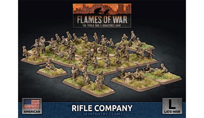 Flames of War: American Rifle Company (Late War) (ONLINE ORDER ONLY)